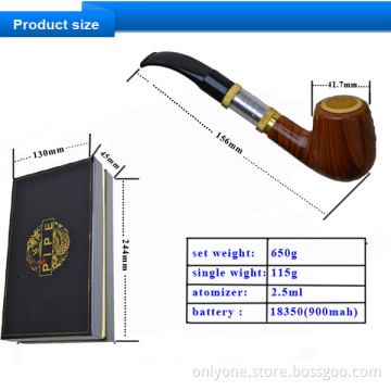 Factory Price E-Pipe 618 Mechanical Mod Wood E-Pipe 618 E-Cigarette